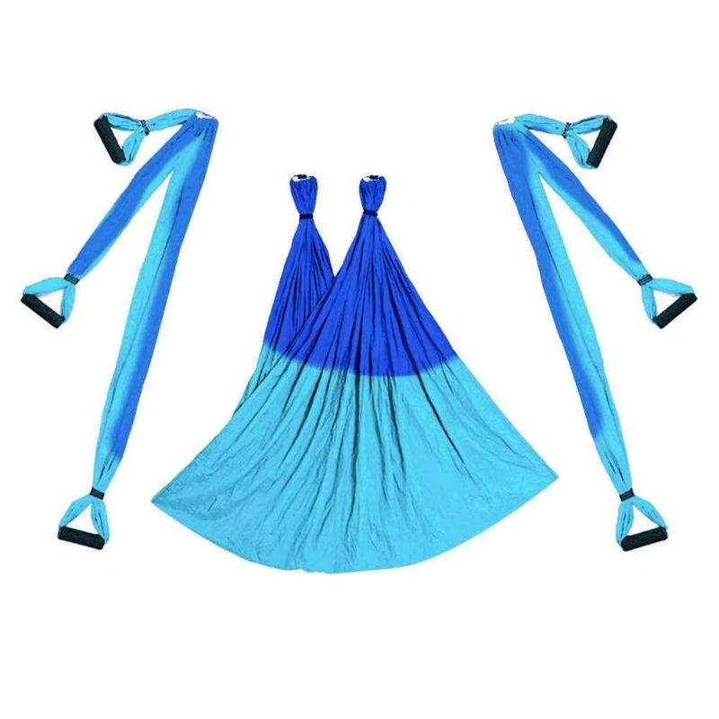 Home Gym Equipment Set - Complete Fitness Yoga Aerial Hammock Set