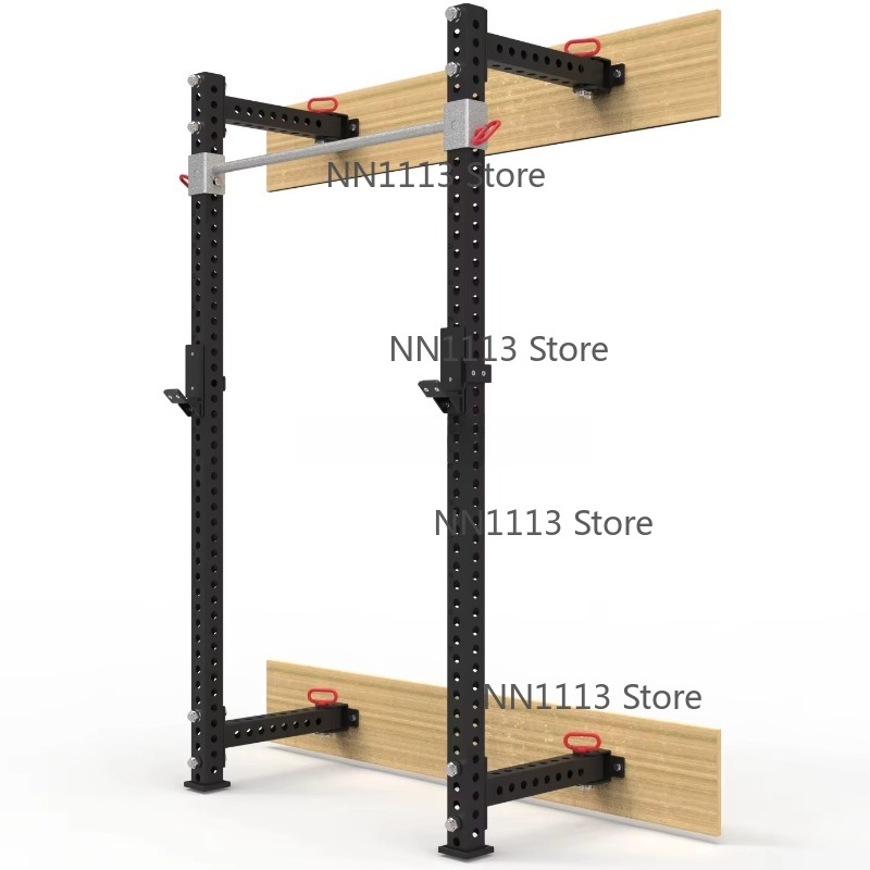 Home Gym Folding Rack - W6301 Gym Equipment 41.5'' Fold Wall