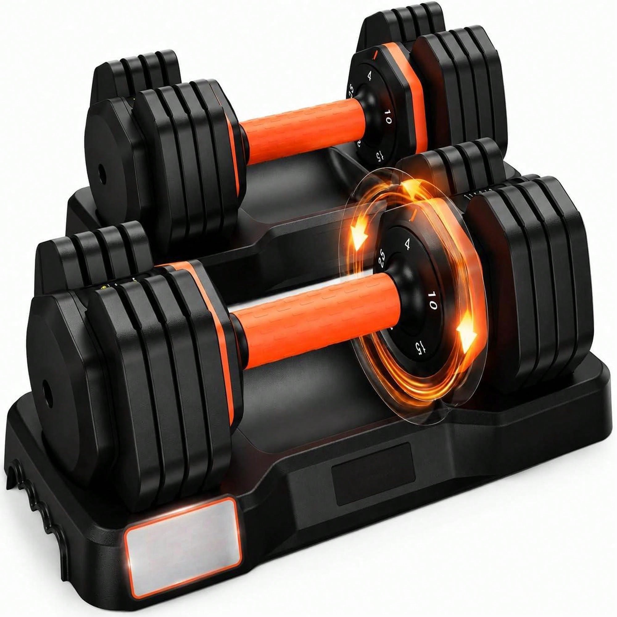 Home Gym Equipment Set - Adjustable Dumbbells Set Of 2 Quick
