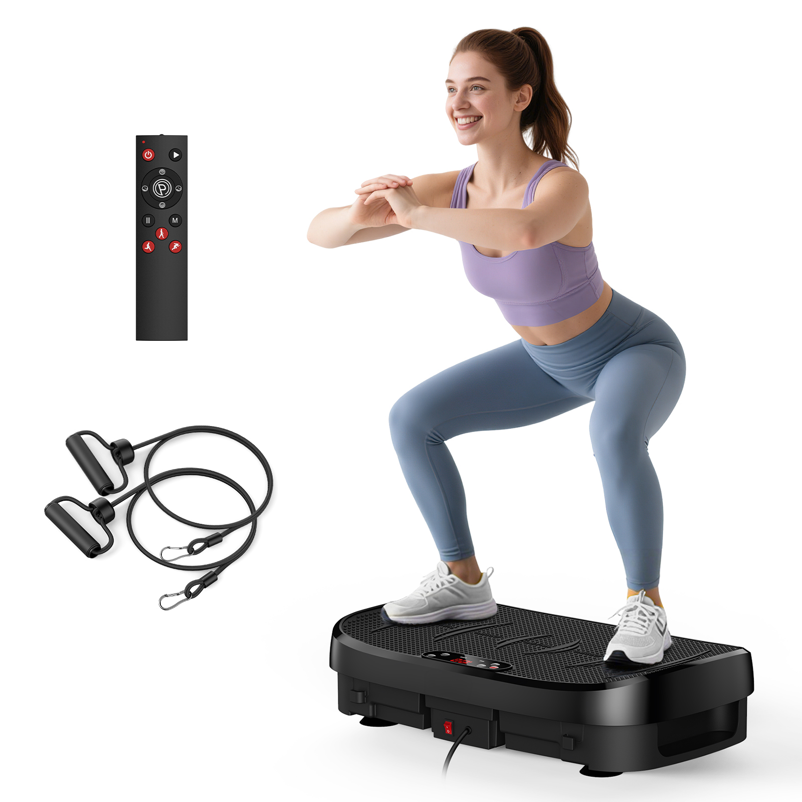 Home Gym Simple - Vibration Plate Fat Burning Fitness Platform