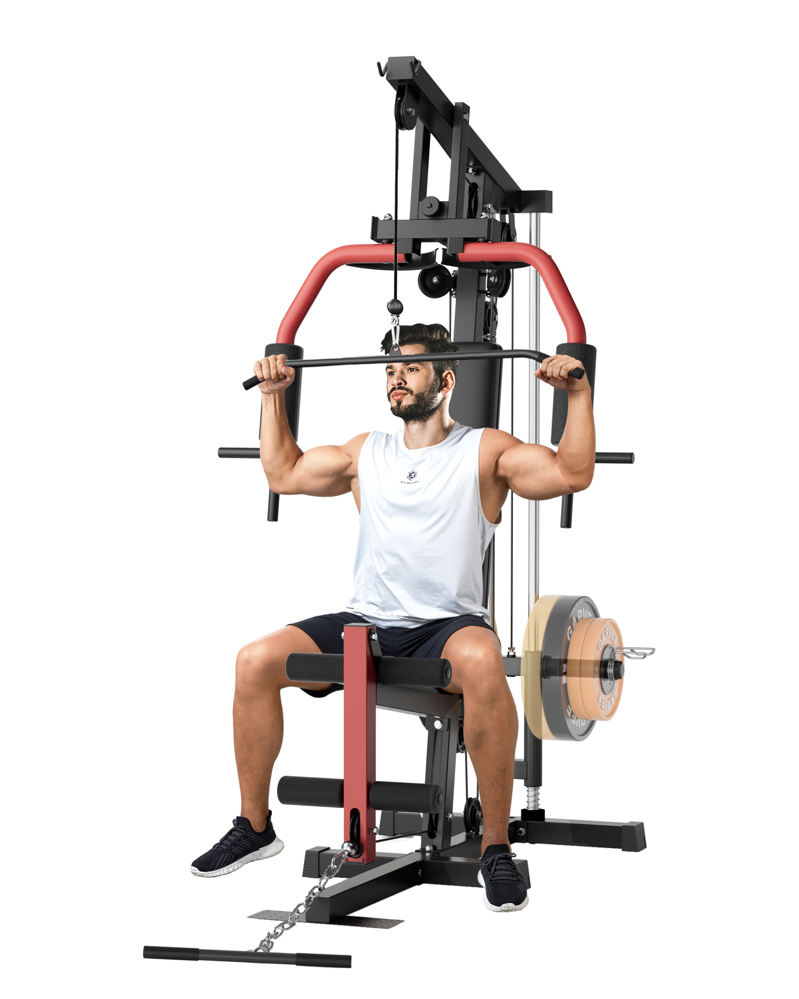Home Gym Leg Extension Machine - 5-In-1 Multifunctional Home Gym Equipment: Full