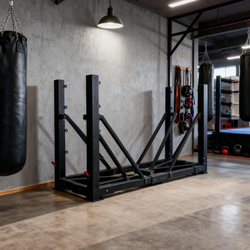 Home Gym Equipment Set - Foldable Gym Boxing Ring Set Small