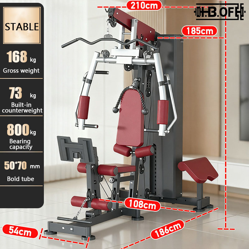 Home Gym Equipment Set - Indoor Fitness Equipment, Sports Equipment, High