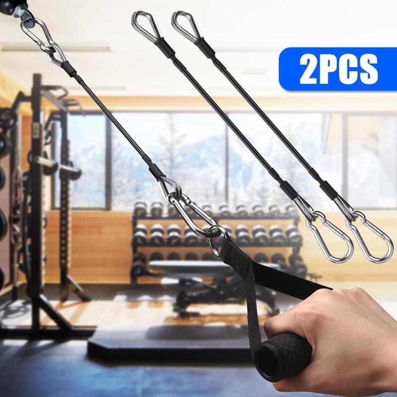 Home Gym Leg Extension Machine - 1/2 pcs gym cable extension compatible