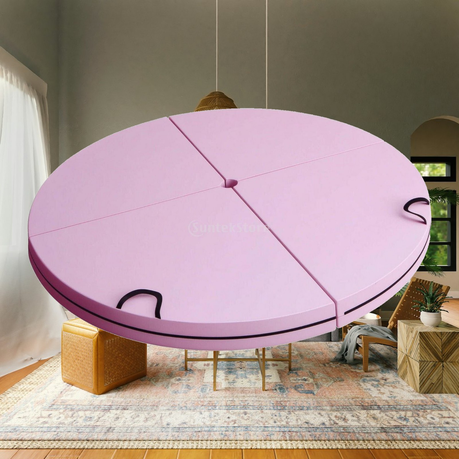 Home Gym Foldable - Multi Section Foldable Exercise Pad Cushioned