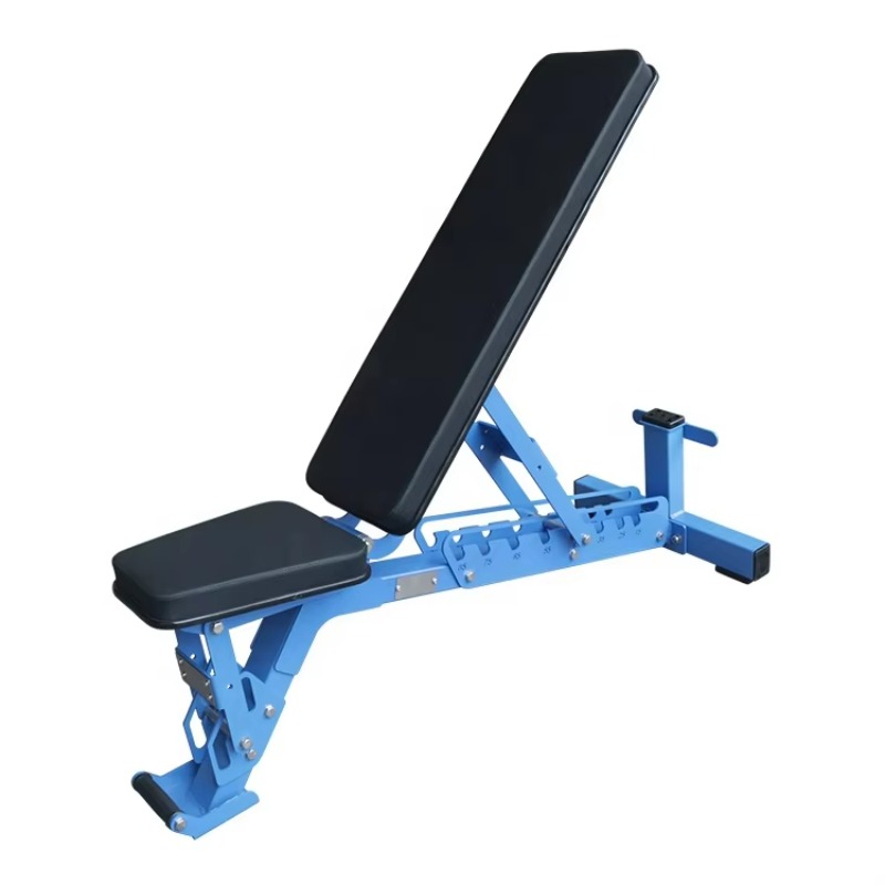Home Gym Foldable - Commercial Foldable Flat Dumbbell Adjustable Benches