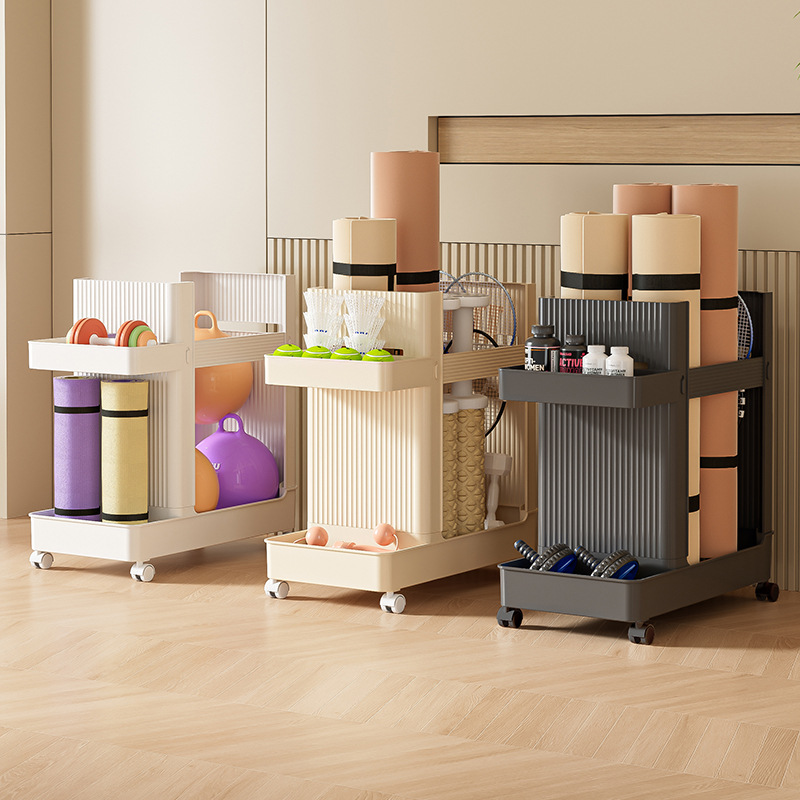 Rolling Yoga Mat Storage Rack  - огляд і ціна Home Gym Folding Rack