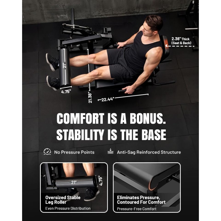 Leg Extension and Curl Machine - огляд і ціна Home Gym Leg Extension Machine