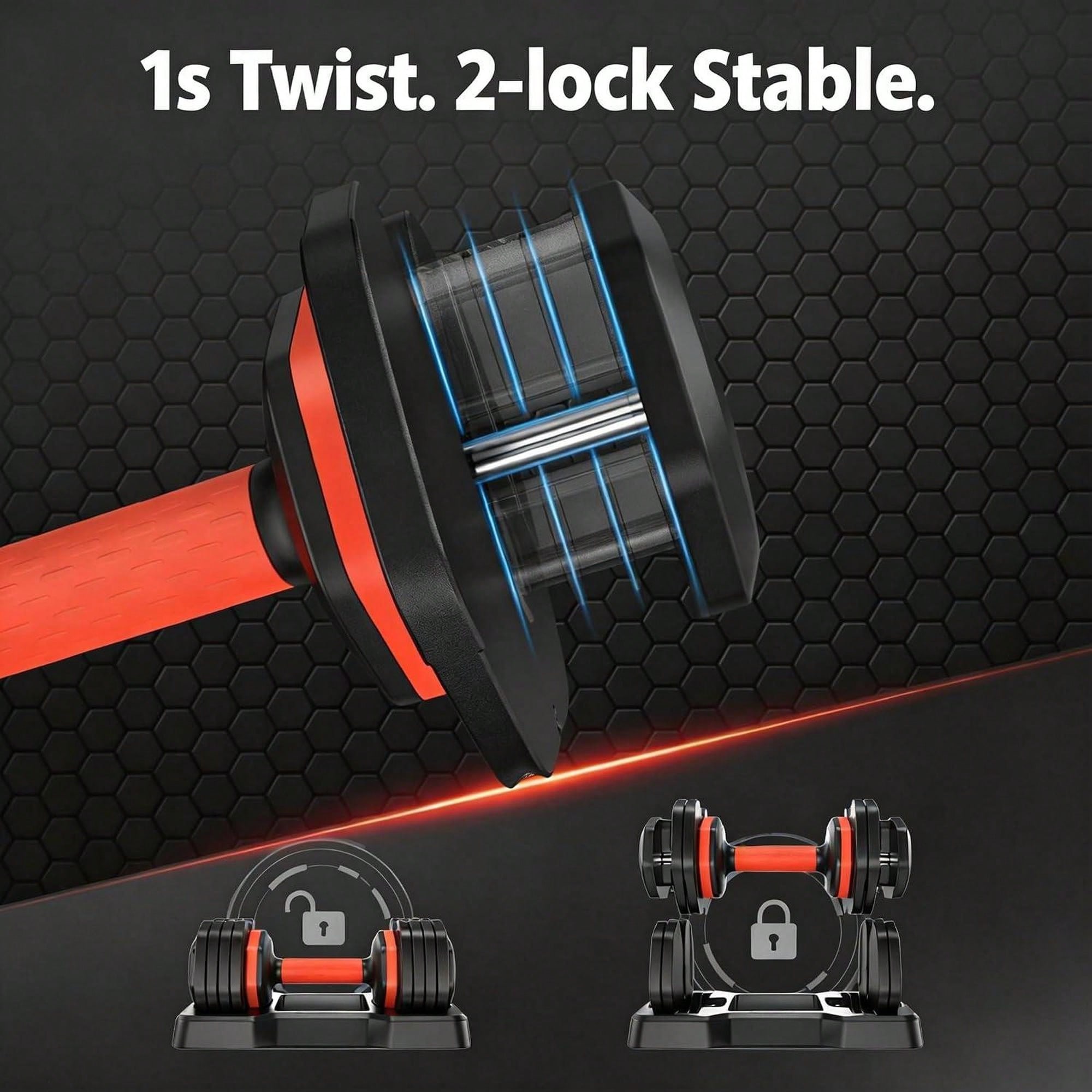 Adjustable Dumbbells Set Of 2  - огляд і ціна Home Gym Equipment Set
