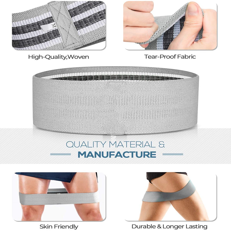 3PCS Women Men Fabric Resistan - огляд і ціна Home Gym Equipment Set