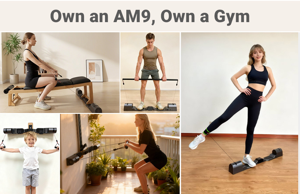 AM9 Professional Home Gym Fitn - огляд і ціна Home Gym Leg Extension Machine