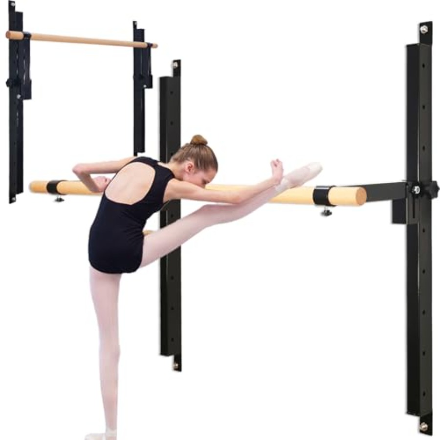 Wall Mounted Ballet Barre 4ft  - огляд і ціна Home Gym Foldable