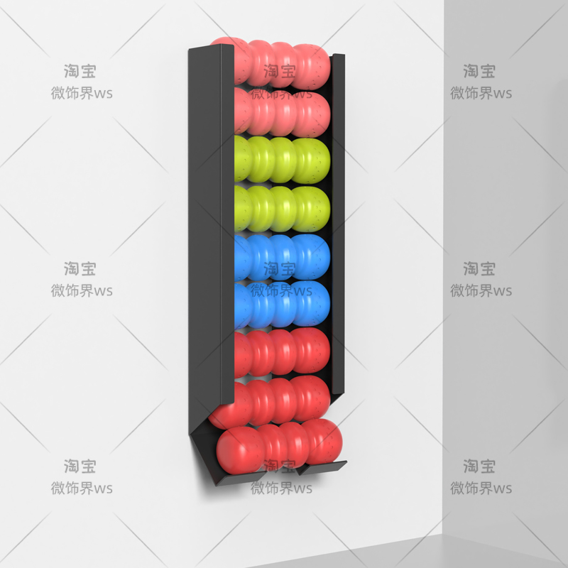 ‌Wall Mounted Sports Ball Rack - огляд і ціна Home Gym Folding Rack