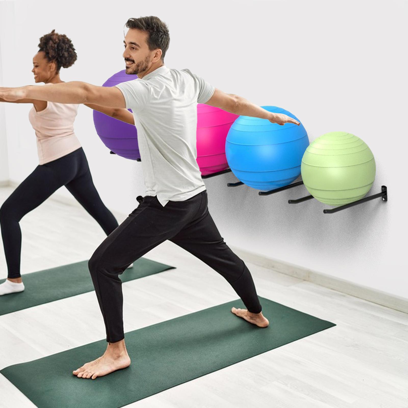 Yoga Ball Wall Mount Storage R - огляд і ціна Home Gym Folding Rack