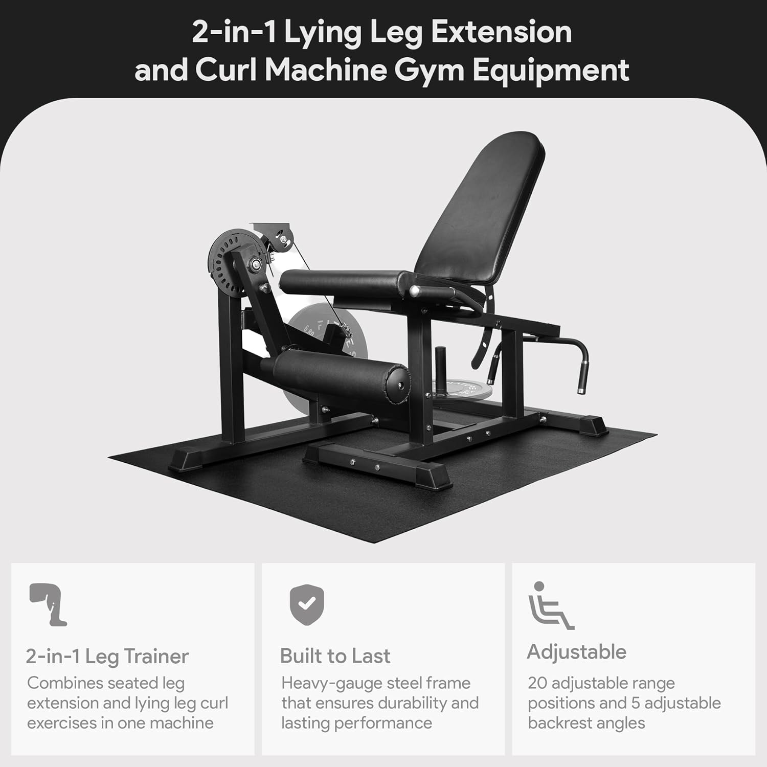 2-in-1 Leg Extension and Curl  - огляд і ціна Home Gym Leg Extension Machine