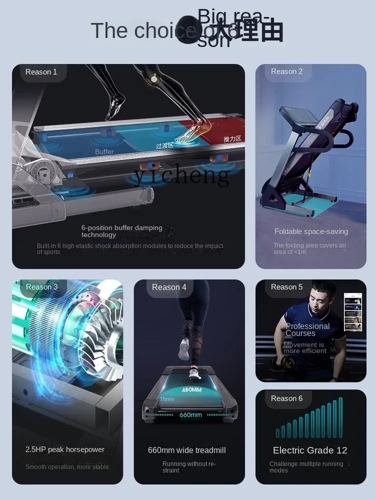 Treadmill Home E6 Small Foldab - огляд і ціна Home Gym Foldable