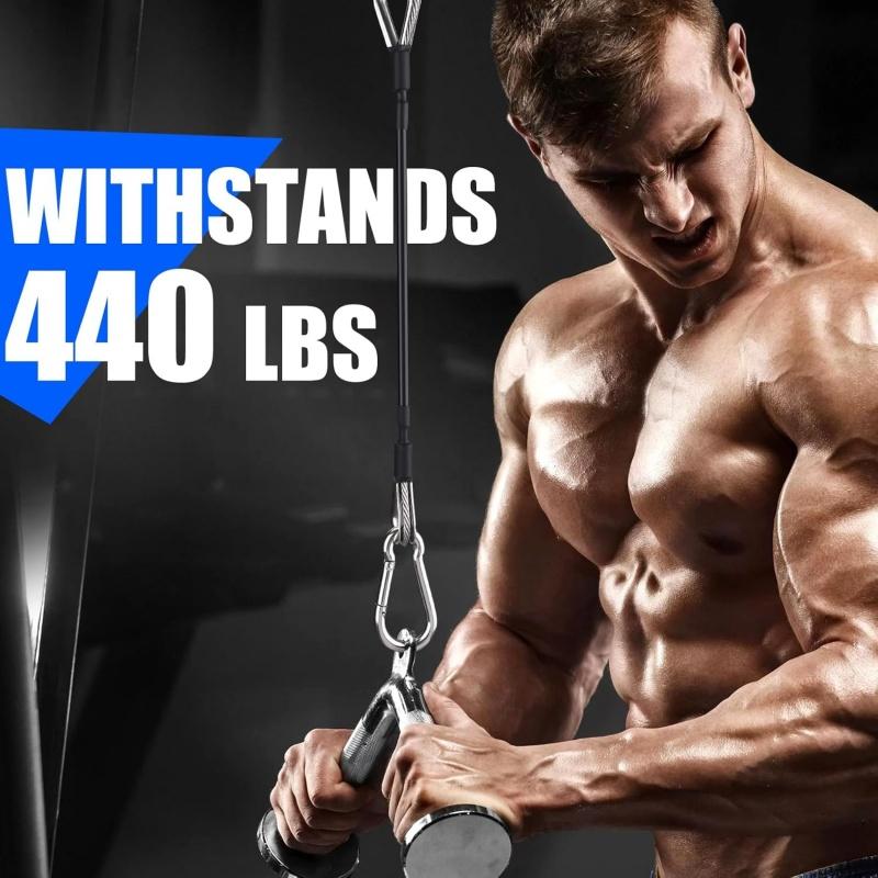 1/2Pcs Gym Cable Extension Com - огляд і ціна Home Gym Leg Extension Machine