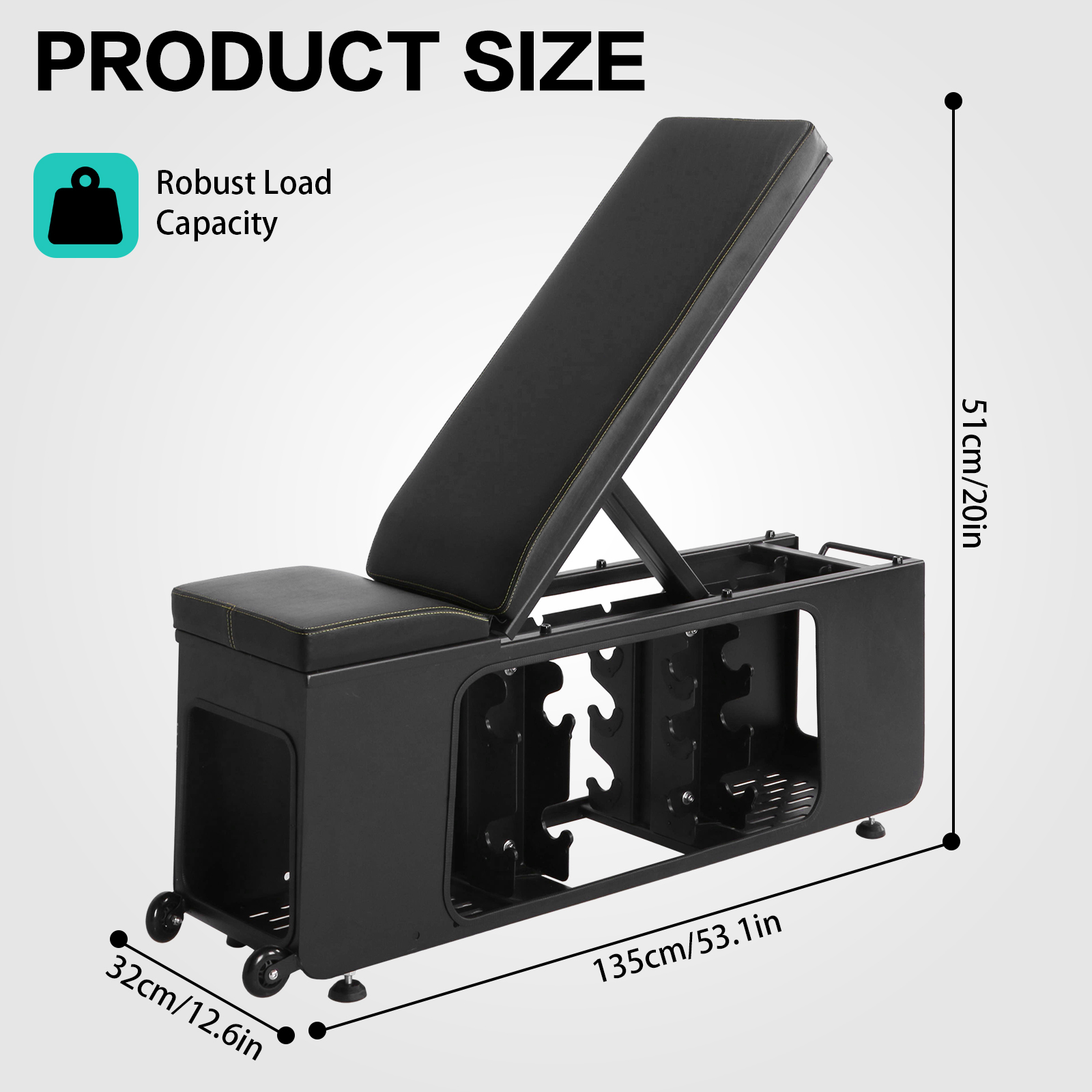 4-in-1 Adjustable Weight Bench - огляд і ціна Home Gym For Small Spaces