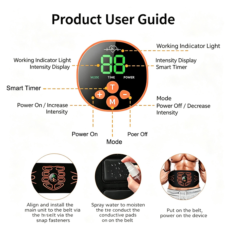 Abdominal Toning Belt Smart Ab - огляд і ціна Home Gym Simple