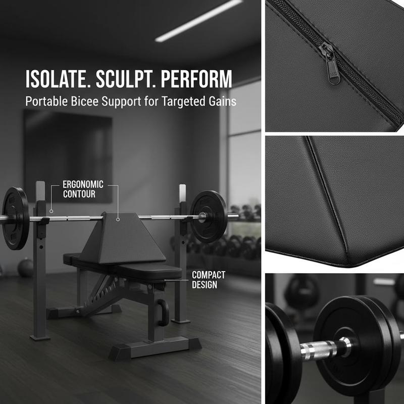 Bicep Training Cushion 7.4x6x1 - огляд і ціна Home Gym For Small Spaces