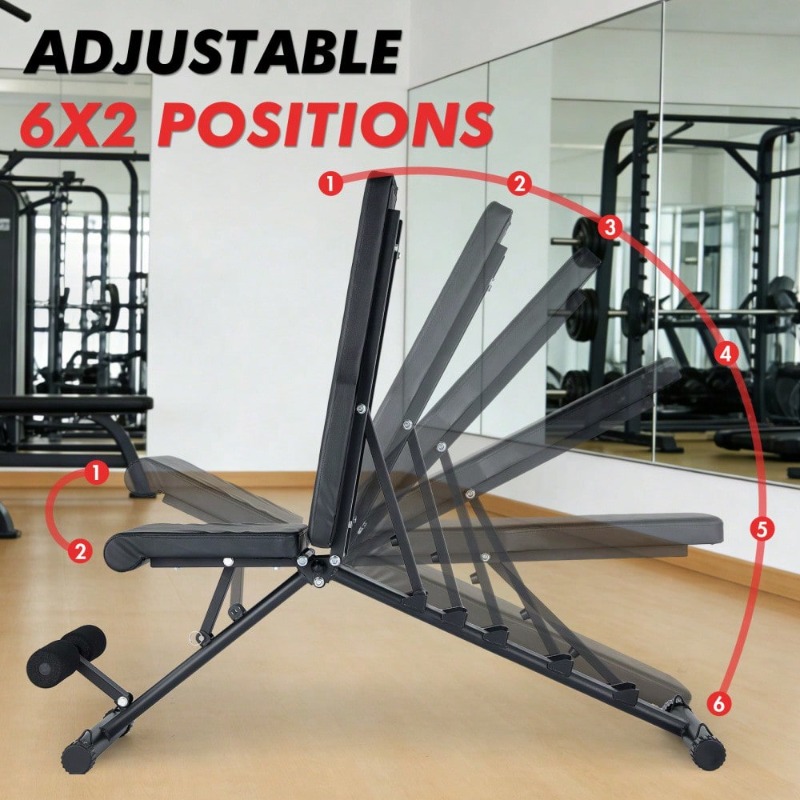 Adjustable Foldable Weight Ben - огляд і ціна Home Gym For Small Spaces