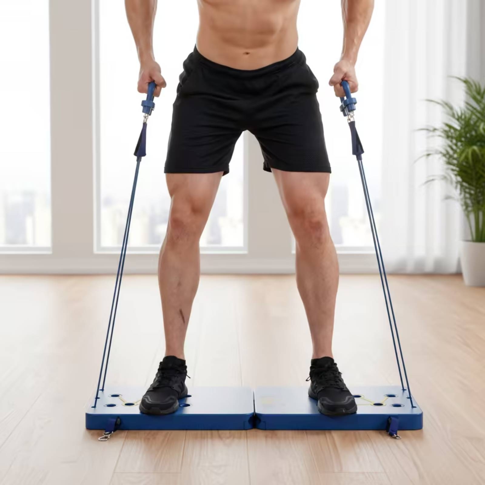 Push up Board with Handles Com - огляд і ціна Home Gym For Small Spaces