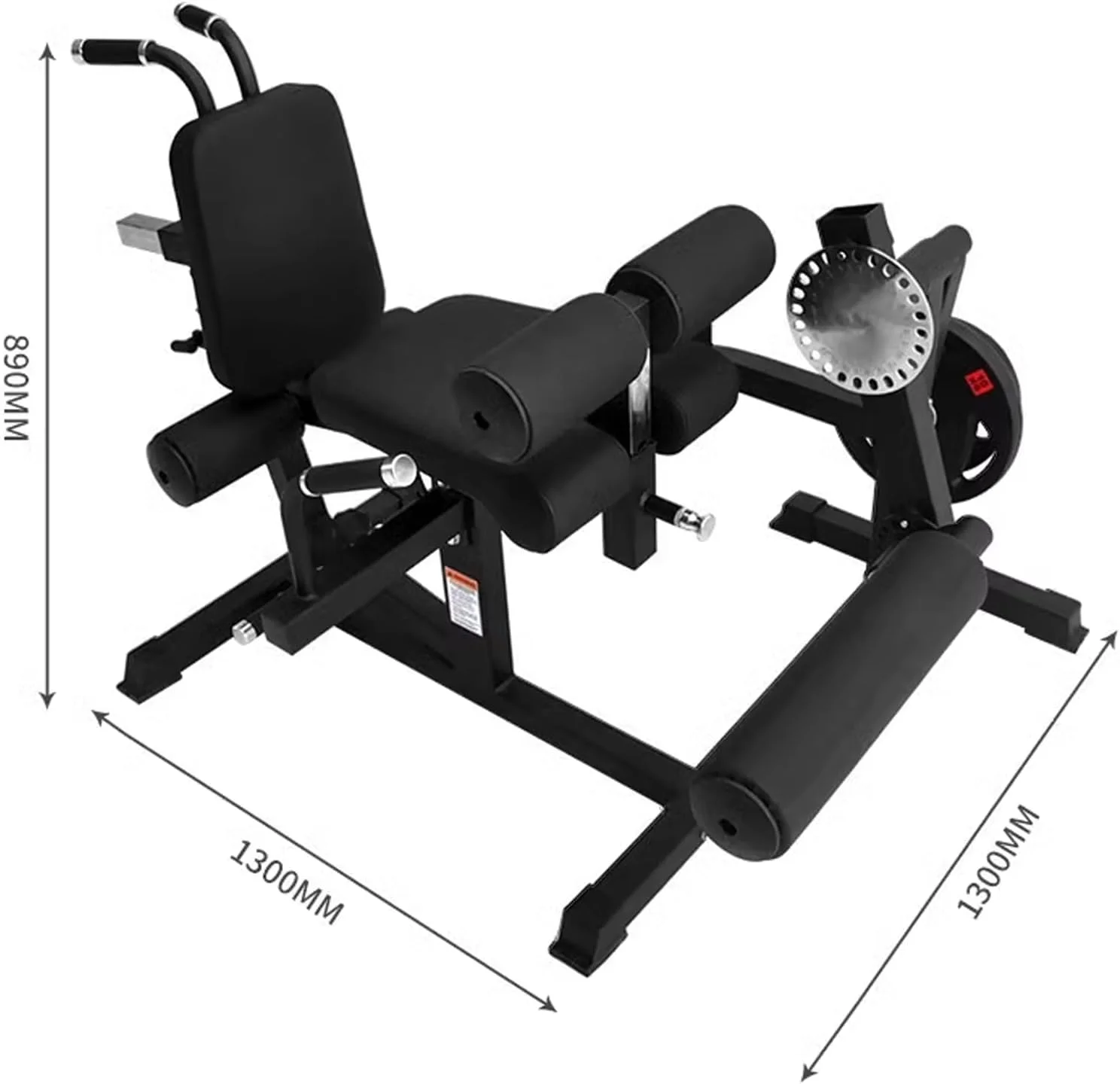 Plate Loaded Adjustable Leg Wo - огляд і ціна Home Gym Leg Extension Machine