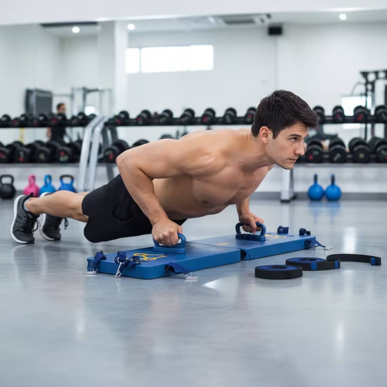 Push up Board with Handles Fol - огляд і ціна Home Gym For Small Spaces