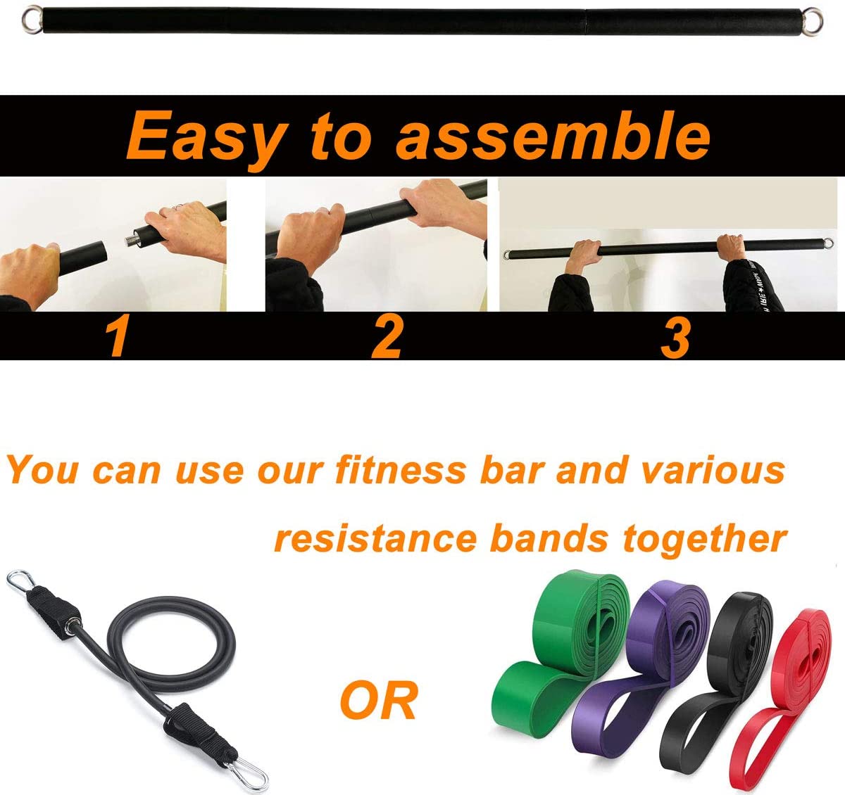 150lb Fitness Booty Resistance - огляд і ціна Home Gym Equipment Set